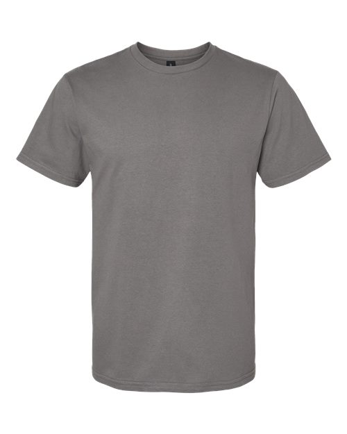Gildan Softstyle® Midweight T-Shirt 65000 Charcoal Custom Embroidered Business Logo
