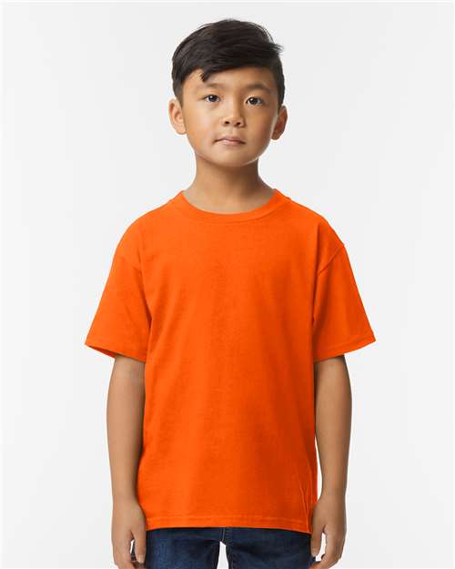 Custom Embroidered Gildan Softstyle® Youth Midweight T-Shirt 65000B