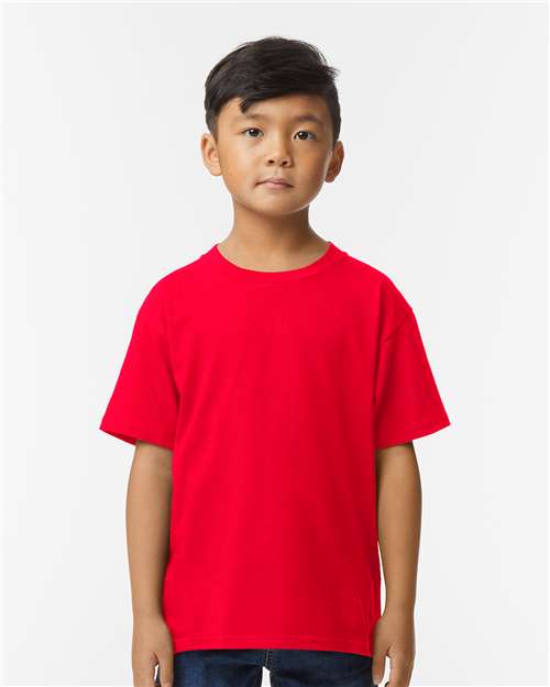 Custom Embroidered Gildan Softstyle® Youth Midweight T-Shirt 65000B