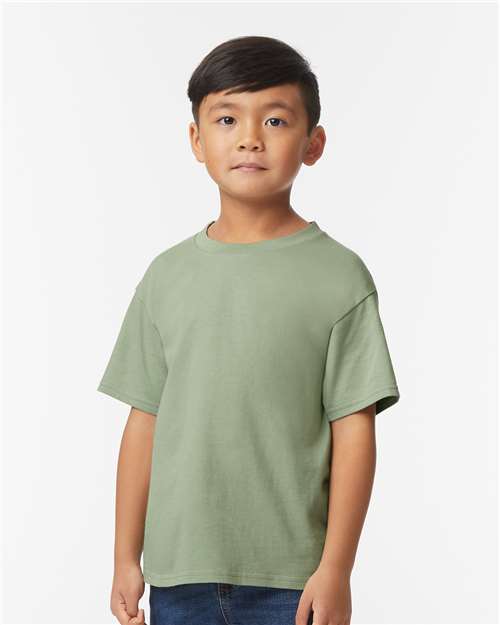 Custom Embroidered Gildan Softstyle® Youth Midweight T-Shirt 65000B