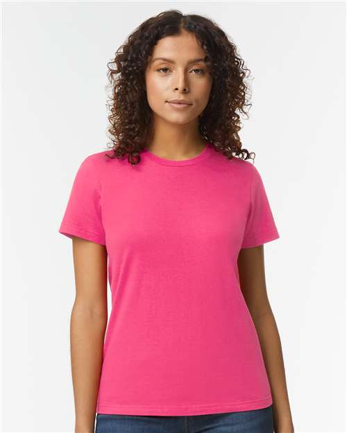 Custom Embroidered Gildan Softstyle® Women's Midweight T-Shirt 65000L