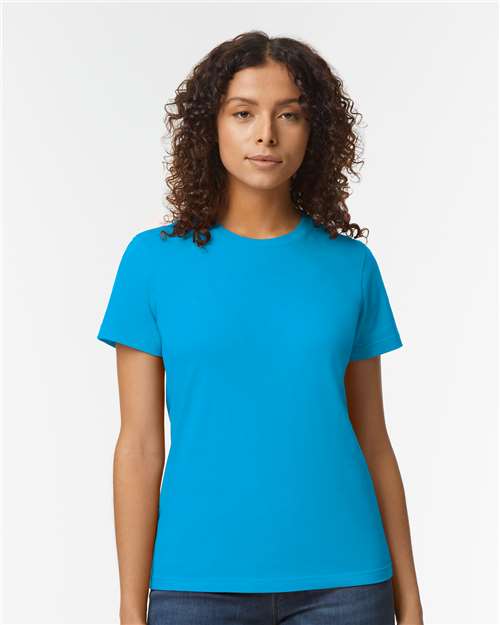 Custom Embroidered Gildan Softstyle® Women's Midweight T-Shirt 65000L