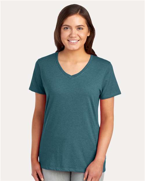 Custom Embroidered JERZEES Women's Premium Blend V-Neck 560WVR