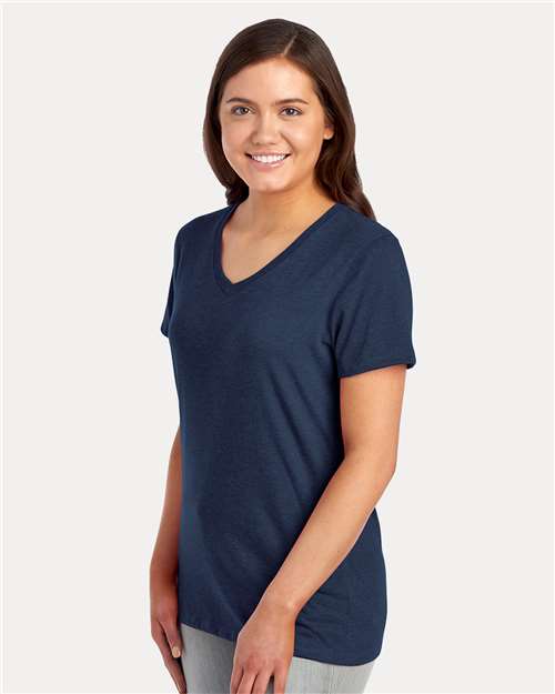 JERZEES Women's Premium Blend V-Neck 560WVR