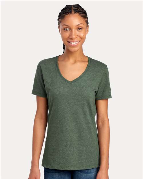 Custom Embroidered JERZEES Women's Premium Blend V-Neck 560WVR