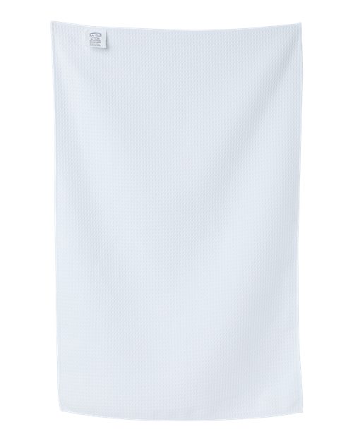 Liberty Bags Sublimation Waffle Weave Golf Towel PSB1625WFL Custom Embroidered Business Logo