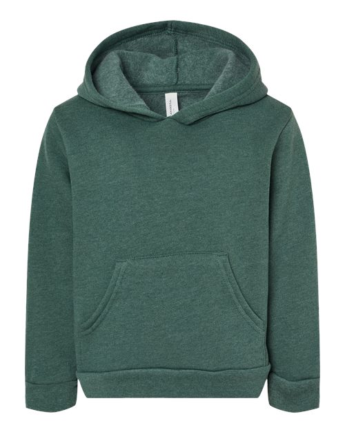 BELLA + CANVAS Toddler Sponge Fleece Pullover Hoodie 3719T Custom Embroidered Business Logo