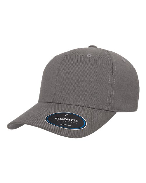 Flexfit NU® Adjustable Cap 6110NU Custom Embroidered Business Logo