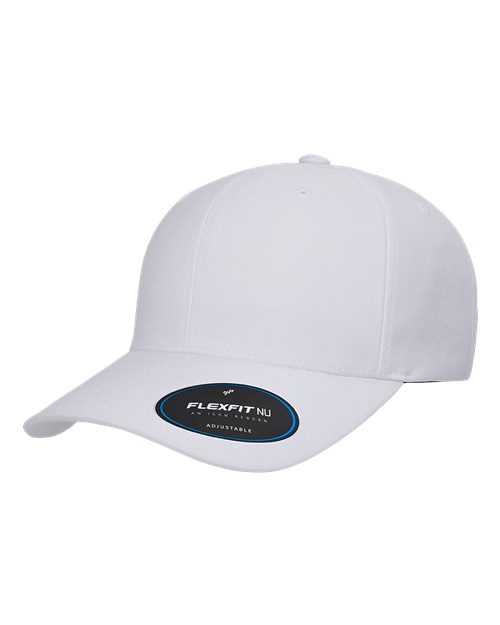 Flexfit NU® Adjustable Cap 6110NU Custom Embroidered Business Logo
