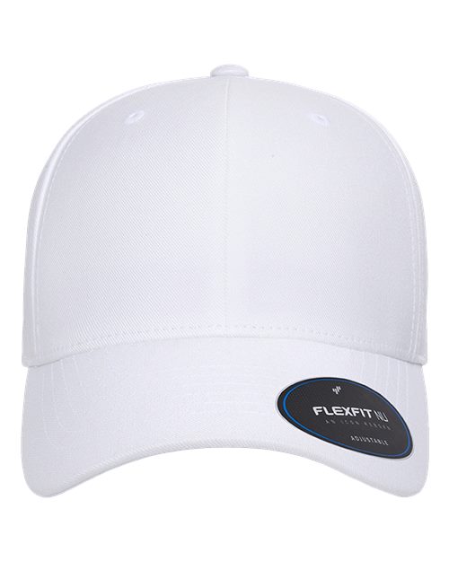 Flexfit NU® Adjustable Cap 6110NU Custom Embroidered Business Logo