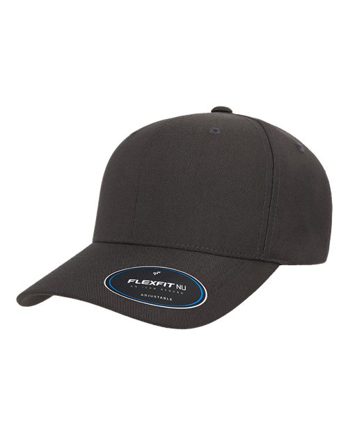 Flexfit NU® Adjustable Cap 6110NU Custom Embroidered Business Logo