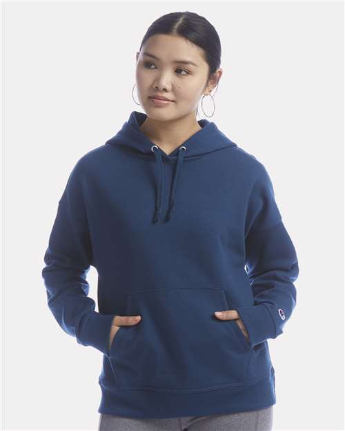 Custom Embroidered Champion Women's Powerblend® Hooded Sweatshirt S760