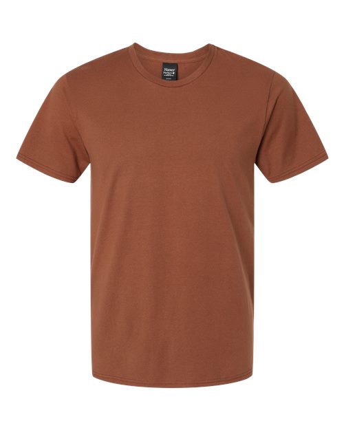 Hanes Perfect-T T-Shirt 4980 Canyon Rock Brown