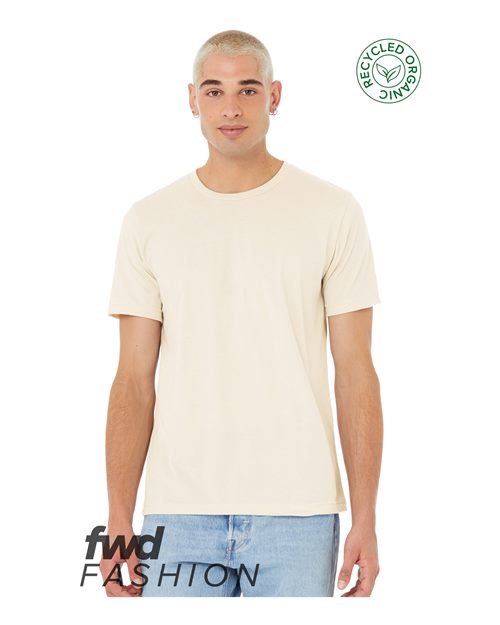Custom Embroidered BELLA + CANVAS FWD Fashion Jersey Recycled Organic Tee 3001RCY