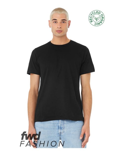 Custom Embroidered BELLA + CANVAS FWD Fashion Jersey Recycled Organic Tee 3001RCY