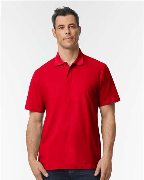 Custom Embroidered Gildan Softstyle® Adult Pique Polo 64800