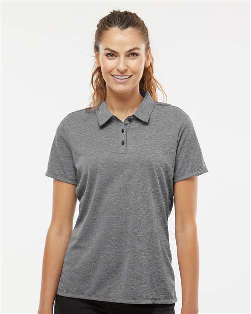 Custom Embroidered Adidas Women's Heathered Polo A583