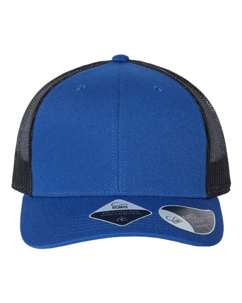 Atlantis Headwear Sustainable Trucker Cap BRYCE Custom Embroidered Business Logo