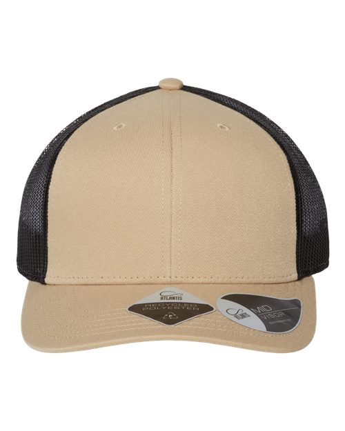 Atlantis Headwear Sustainable Trucker Cap BRYCE Custom Embroidered Business Logo