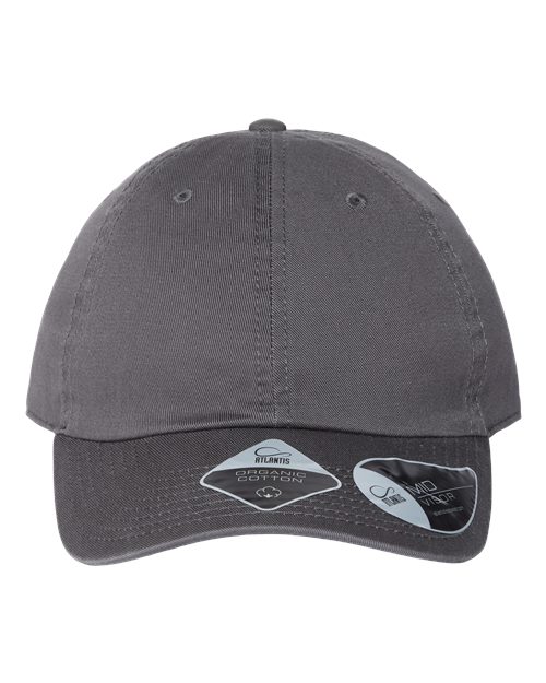 Atlantis Headwear Sustainable Dad Hat FRASER Custom Embroidered Business Logo
