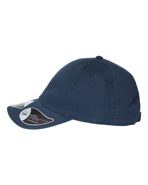 Atlantis Headwear Sustainable Dad Hat FRASER Custom Embroidered Business Logo