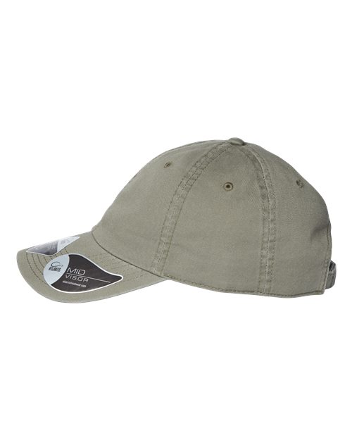 Atlantis Headwear Sustainable Dad Hat FRASER Custom Embroidered Business Logo