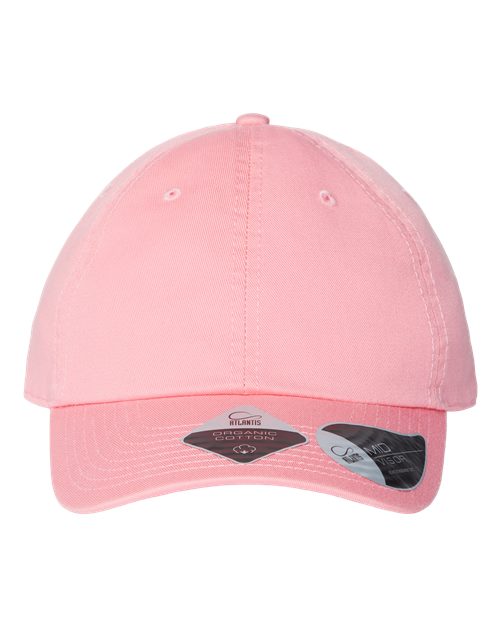 Atlantis Headwear Sustainable Dad Hat FRASER Custom Embroidered Business Logo
