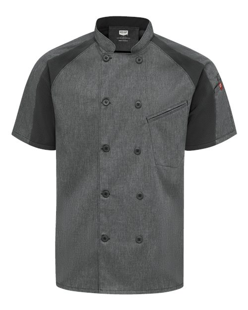 Chef Designs Airflow Raglan Chef Coat 052M Custom Embroidered Business Logo