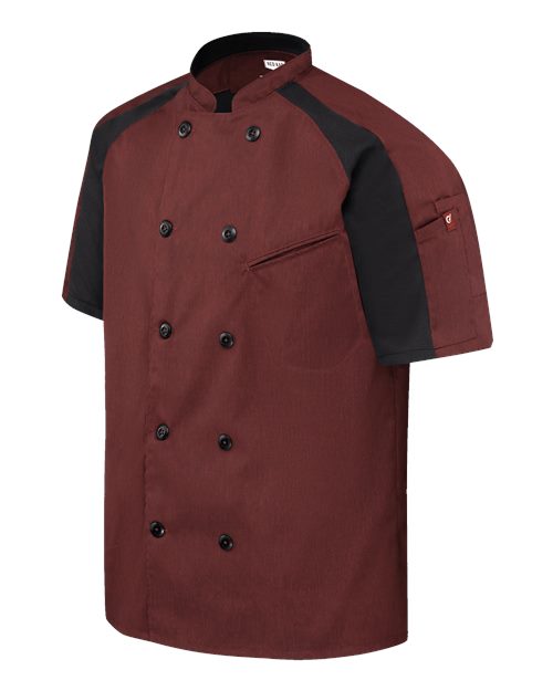 Chef Designs Airflow Raglan Chef Coat 052M Custom Embroidered Business Logo