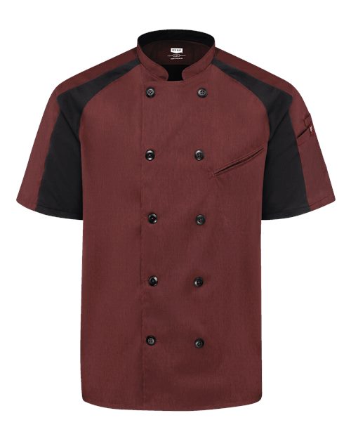 Chef Designs Airflow Raglan Chef Coat 052M Custom Embroidered Business Logo