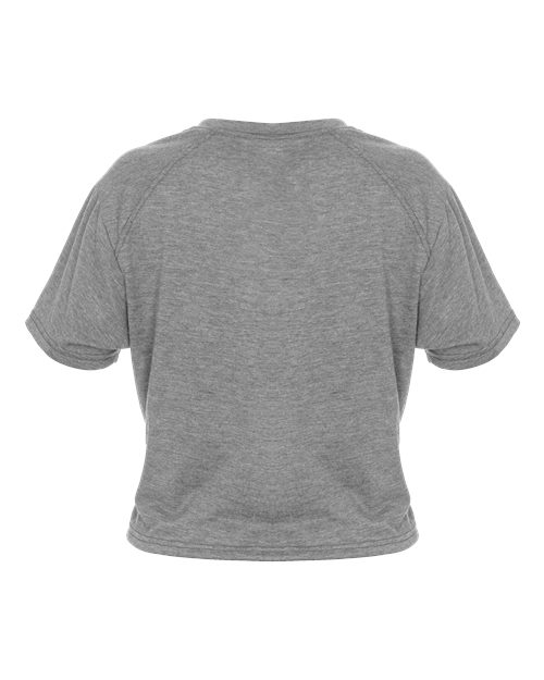 Badger Women's Tri-Blend Crop T-Shirt 4963