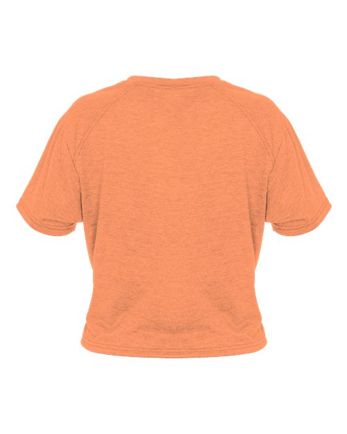 Badger Women's Tri-Blend Crop T-Shirt 4963