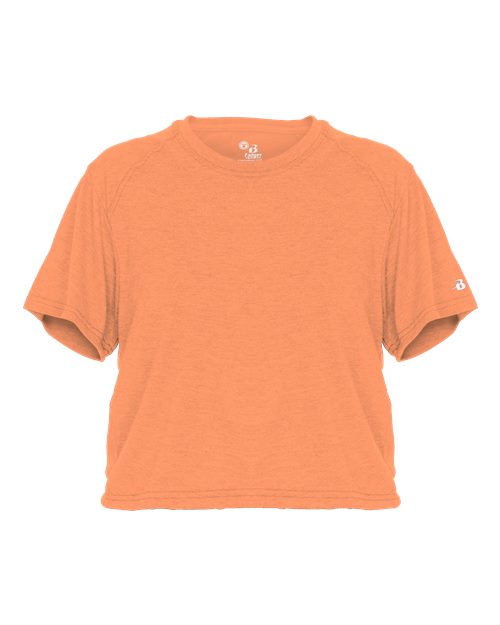 Badger Women's Tri-Blend Crop T-Shirt 4963