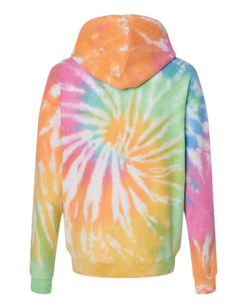Colortone Tie-Dyed Cloud Fleece Hooded Sweatshirt 8600