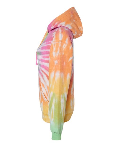 Colortone Tie-Dyed Cloud Fleece Hooded Sweatshirt 8600