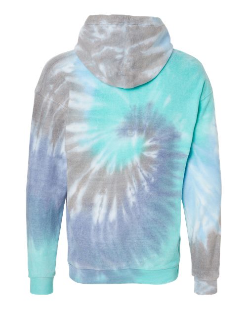 Colortone Tie-Dyed Cloud Fleece Hooded Sweatshirt 8600