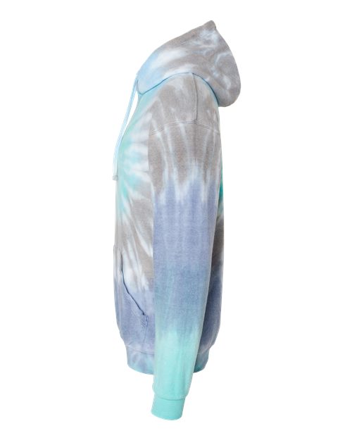 Colortone Tie-Dyed Cloud Fleece Hooded Sweatshirt 8600