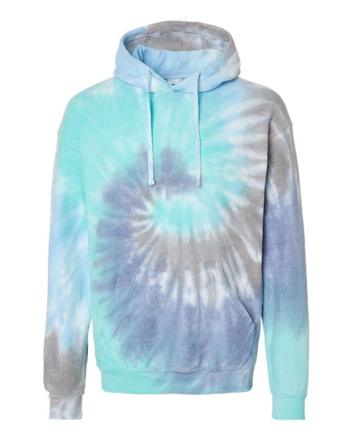 Colortone Tie-Dyed Cloud Fleece Hooded Sweatshirt 8600