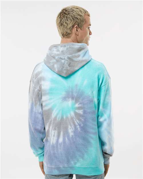 Colortone Tie-Dyed Cloud Fleece Hooded Sweatshirt 8600