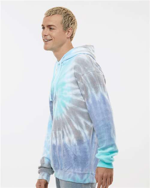Colortone Tie-Dyed Cloud Fleece Hooded Sweatshirt 8600