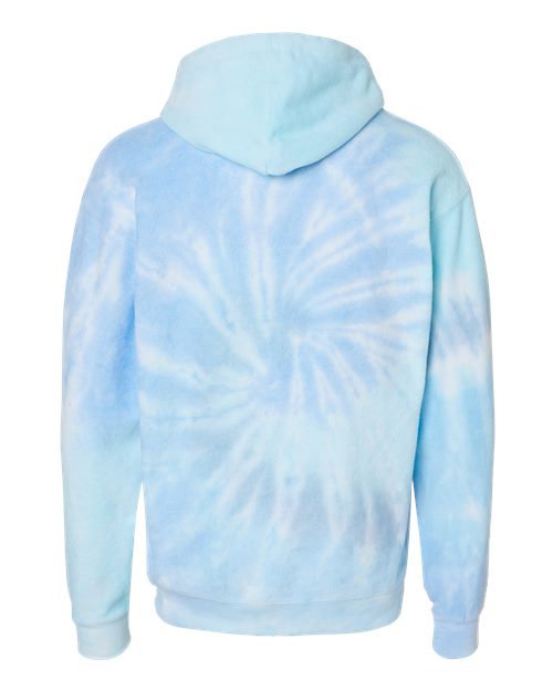 Colortone Tie-Dyed Cloud Fleece Hooded Sweatshirt 8600