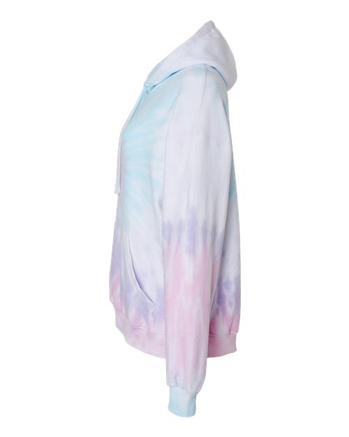 Colortone Tie-Dyed Cloud Fleece Hooded Sweatshirt 8600