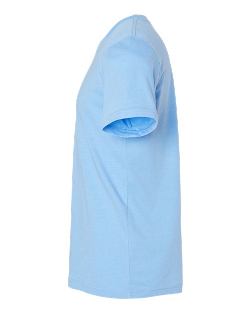 BELLA + CANVAS CVC Jersey Tee 3001CVC Heather Carolina Blue
