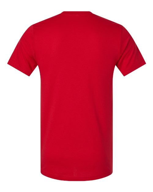 BELLA + CANVAS CVC Jersey Tee 3001CVC Solid Navy Blend Custom Embroidered Business Logo