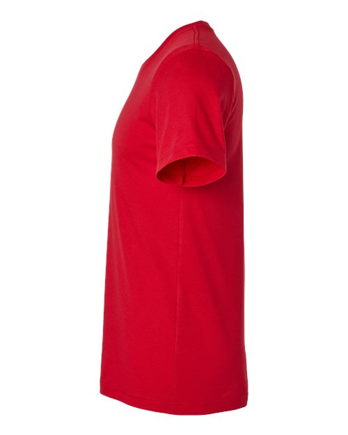 BELLA + CANVAS CVC Jersey Tee 3001CVC Solid Red Blend