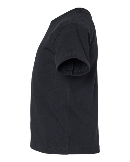 BELLA + CANVAS Toddler Jersey Tee 3001T Solid Black Blend