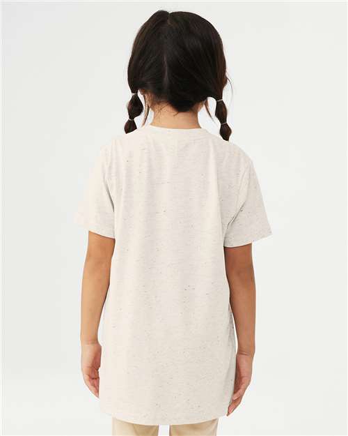 BELLA + CANVAS Youth Triblend Tee 3413Y Custom Embroidered Business Logo