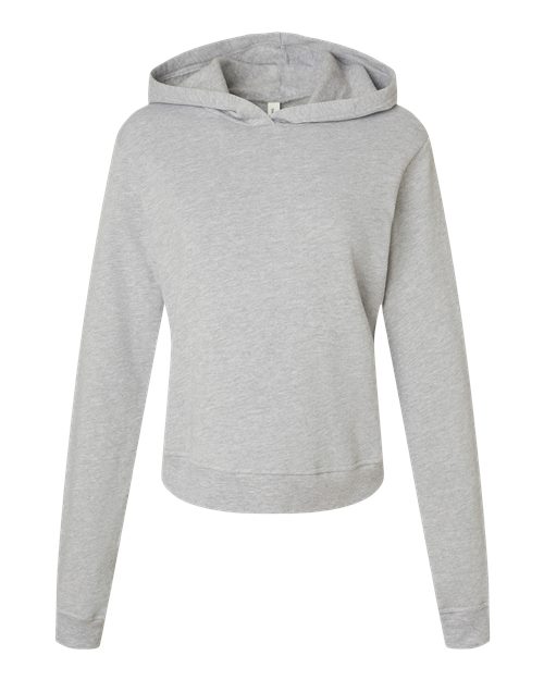 BELLA + CANVAS Women's Sponge Fleece Classic Crewneck Sweatshirt 7511 Custom Embroidered Business Logo