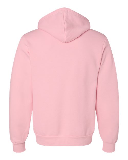 BELLA + CANVAS USA-Made High Visibility Hooded Sweatshirt 3739 Navy Custom Embroidered Business Logo