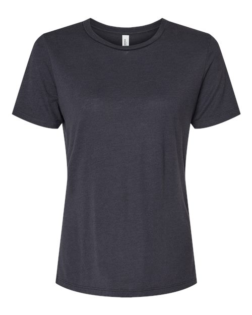 BELLA + CANVAS Women’s Relaxed Fit Triblend Tee 6413 Custom Embroidered Business Logo